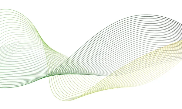 Tasarım için soyut renkli dalga öğesi. Dijital frekans dengeleyici. Şekillendirilmiş satır sanatı arka planı. Vektör illüstrasyonu. Harmanlama araçları kullanılarak oluşturulan çizgilerle dalga. Eğri dalgalı çizgi, düz çizgi