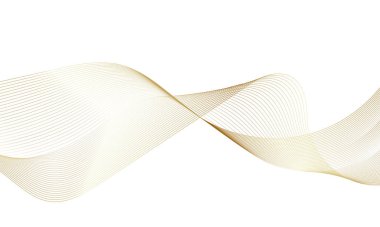 Tasarım için soyut renkli dalga öğesi. Dijital frekans dengeleyici. Şekillendirilmiş satır sanatı arka planı. Vektör illüstrasyonu. Harmanlama araçları kullanılarak oluşturulan çizgilerle dalga. Eğri dalgalı çizgi, düz çizgi