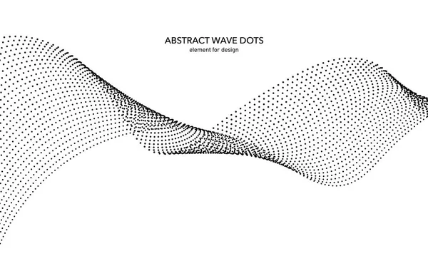 文摘波点缀元件的设计 在艺术背景上有圆点的花纹线条 波浪呈线状点状排列 数字频率轨道均衡器 弯曲光滑的波浪形弦 矢量说明 — 图库矢量图片