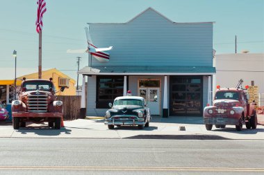 Seligman, Arizona Seligman, Arizona, ABD -10 Ekim 2024, Tarihi şehir, Route 66