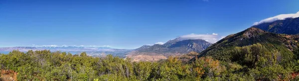 Kyhv Peak Utah County Valley Views Recientemente Renombrado Por Mountain — Foto de Stock