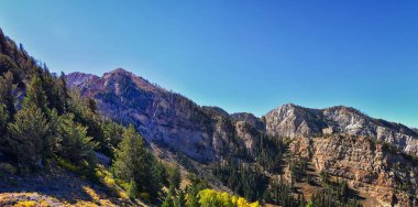 Utah, Oquirrh Dağları 'ndaki Deseret Peak Wilderness Stansbury Dağları. Birleşik Devletler. 