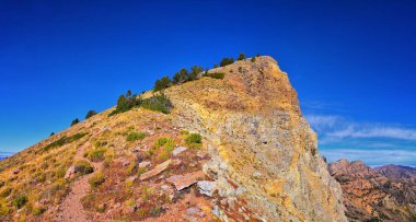 Utah, Oquirrh Dağları 'ndaki Deseret Peak Wilderness Stansbury Dağları. Birleşik Devletler. 