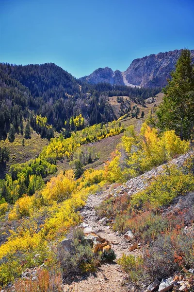 Deseret Peak Wilderness Stansbury Mountains Oquirrh Mountain Range Rocky Mountains — Fotografia de Stock