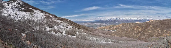 Salt Lake Utah County Valley Views Sensei Lolo Loop Trail — Fotografia de Stock