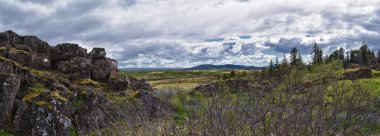 Thingvellir Ulusal Parkı ingvellir, tarihi yer, ilk parlamento ve ulusal park İzlanda 'da, Reykjavk Avrupa' nın doğusunda UNESCO