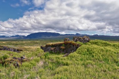 Thingvellir Ulusal Parkı ingvellir, tarihi yer, ilk parlamento ve ulusal park İzlanda 'da, Reykjavk Avrupa' nın doğusunda UNESCO