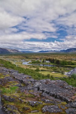 Thingvellir Ulusal Parkı ingvellir, tarihi yer, ilk parlamento ve ulusal park İzlanda 'da, Reykjavk Avrupa' nın doğusunda UNESCO