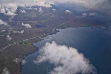 Kerid Keri, volcanic crater lake in the Grmsnes area on the Golden Circle route of South Iceland. Scandinavia Europe. clipart