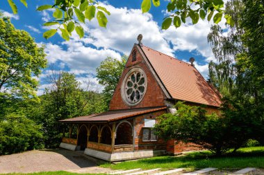 Marianske Lazne (Marienbad) - Çek Cumhuriyeti 'nin batısındaki büyük ünlü Bohemya spa kasabası (Karlovy Vary bölgesi)).