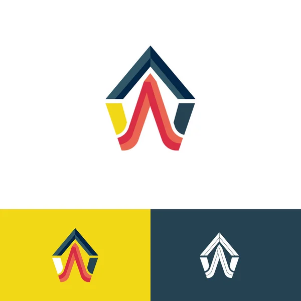 Último Logotipo Diseño Moderno Del Logotipo Diseño Del Logotipo Marca — Vector de stock