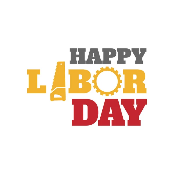 Feliz Día Trabajo Fondo Banner Celebración Del Día Del Trabajo — Vector de stock