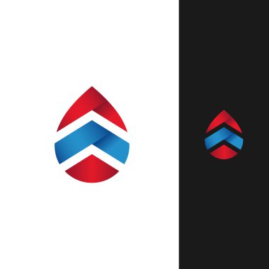 Petrol ve gaz logosu tasarım vektör şablonu. Petrol ve gaz madenciliği şirketi logosu, şirket logosu ve tabelaları için mükemmel bir ilham kaynağı tasarladı.