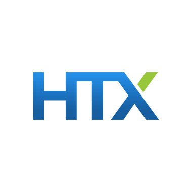 HTX harfi logosu. HTX yaratıcı monogram harflerin baş harfleri logo kavramı. HTX Eşsiz, modern düz, soyut vektör harf logosu tasarımı. HTX Harf Logosu Tasarımı