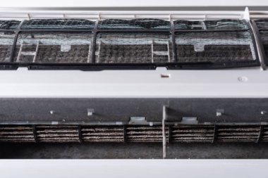 Klima havalandırma vantilatörüyle kapatıyoruz. Klima konseptini korumak.