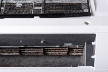 Klima havalandırma vantilatörüyle kapatıyoruz. Klima konseptini korumak.