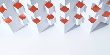 Soyut geometrik arkaplan. Katlanmış kağıt dokusu. Kirigami evrakları.