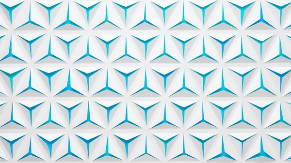 White Blue Abstract Paper Background Triangles — Stok fotoğraf