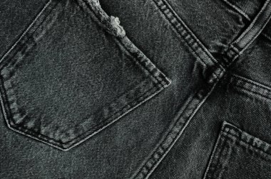 Siyah kotun arkası, yakın plan. Moda kıyafetleri.