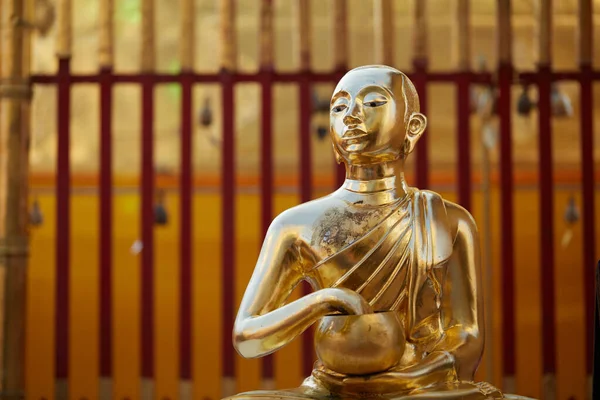 Tayland Asya Tapınağındaki Buda Heykelleri — Stok fotoğraf