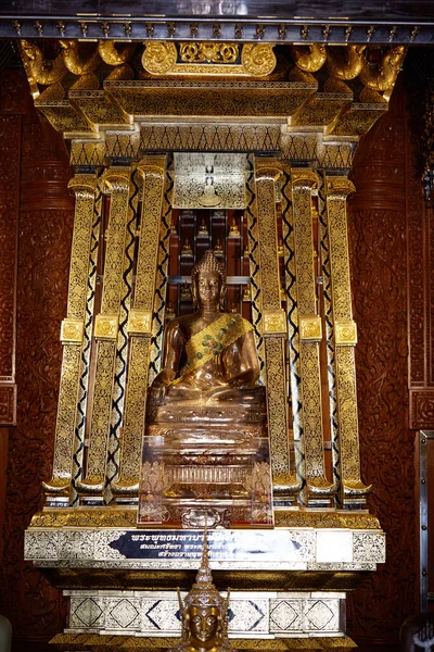Bouddha Doré Statue Wat Suthat Doi Sup Temple Chiang Mai — Photo