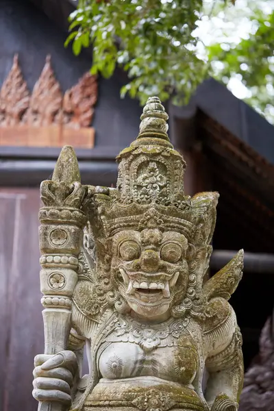 Hindu Tapınağının Heykeli Bali Endonezya — Stok fotoğraf