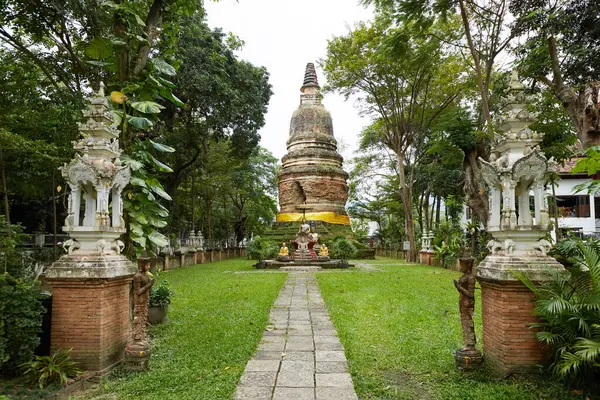 Buddha Estátua Templo Sukhothai Tailândia Viajar — Fotografia de Stock