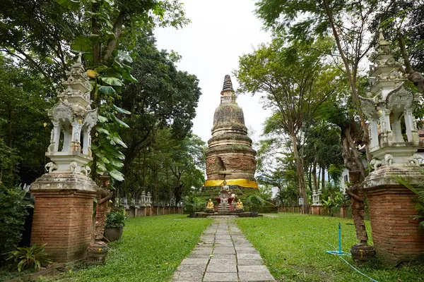 Buddhistiska Pagoden Thailand — Stockfoto