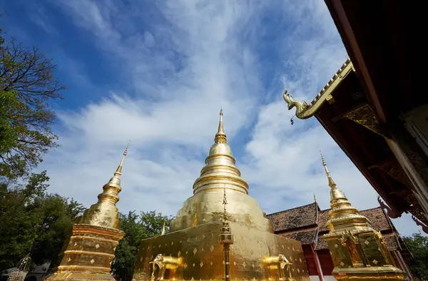 Wat Phra Doi Suthep Temple Chiang Mai Ththailand Высокое Качество — стоковое фото
