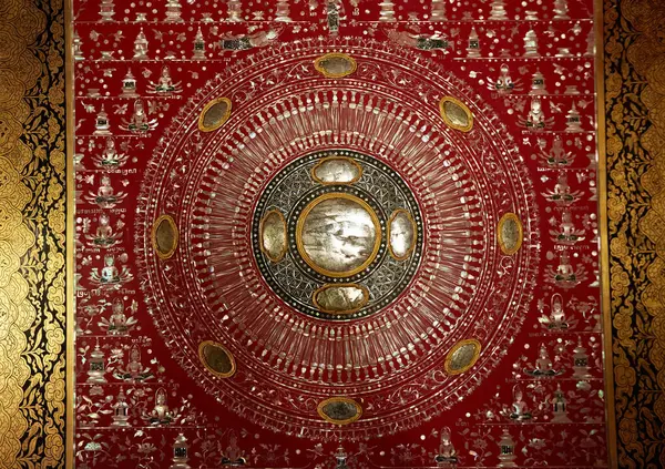 Projeto Mosaico Decorativo Velho Estilo Otomano — Fotografia de Stock