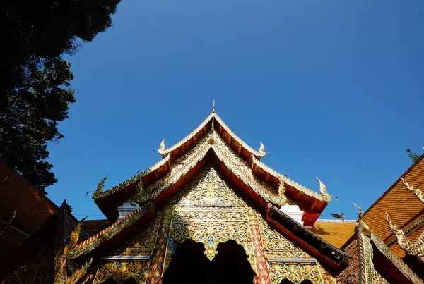 Ват Фффра Буддийский Храм Таиланде — стоковое фото