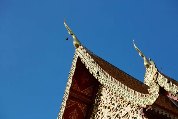 Тайская Крыша Храма — стоковое фото