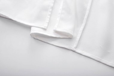 beyaz ipek gömlek, kumaş dokusu, tekstil