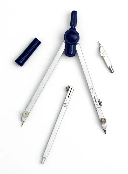 Eine Reihe Verschiedener Werkzeuge Auf Weißem Hintergrund — Stockfoto
