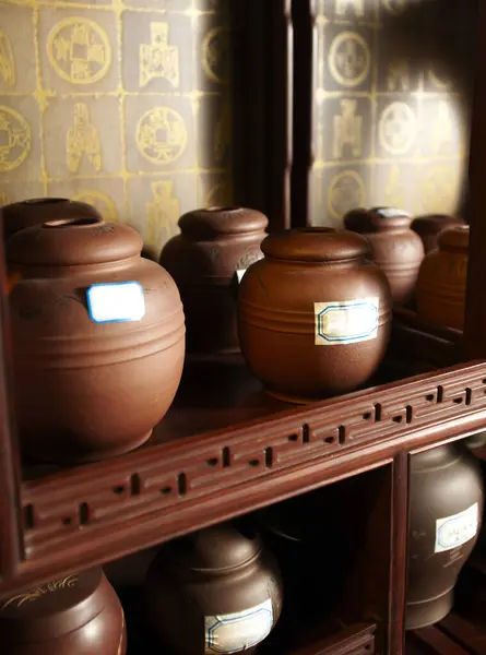 Ceramica Tradizionale Cinese Tradizionale Ceramica Argilla Officina — Foto Stock