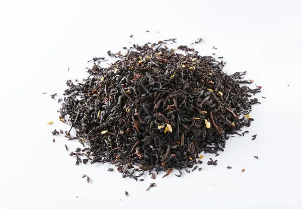 Black Tea White Cup — Stock Photo, Image