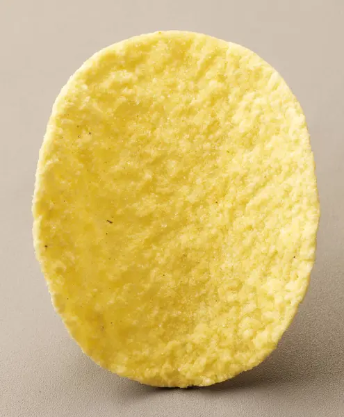 Trozo Patatas Fritas Frescas Sobre Fondo Negro — Foto de Stock