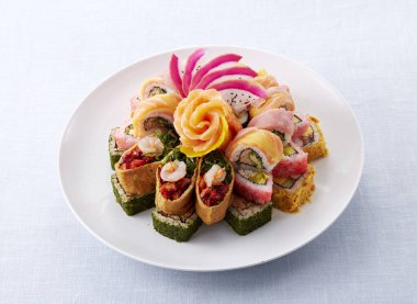 Japon yemek suşi Roll