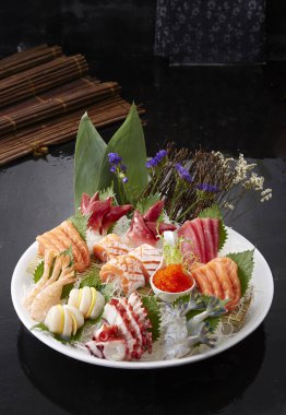 Suşi roll mutfağı fotoğrafı