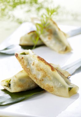 Geleneksel Çin yemekleri, chive pot sticker 'ları