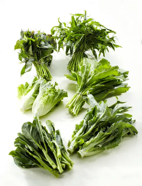 Νωπά Συστατικά Φυσικά Λαχανικά — Φωτογραφία Αρχείου