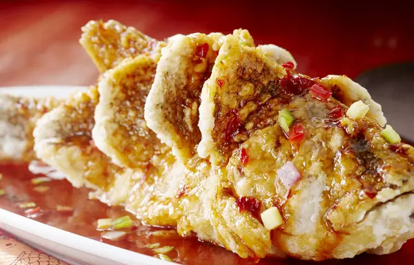 Traditionell Kinesisk Mat Söt Och Syrlig Krispig Fisk — Stockfoto