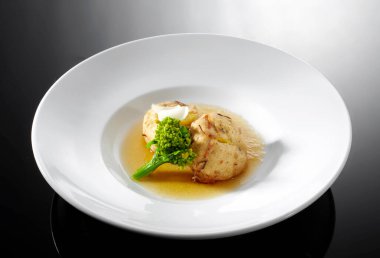 Tavuklu Japon çorbası.