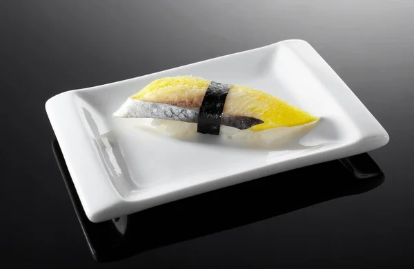 Delizioso Cibo Giapponese Sushi Pesce — Foto Stock