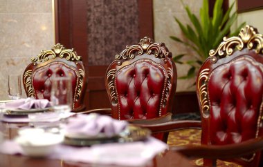 luxury interior of the hotel