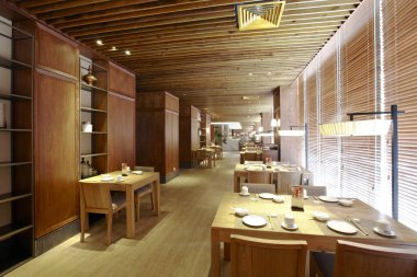 Bir restoranın 3 boyutlu canlandırması