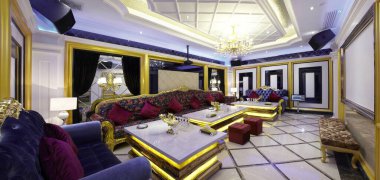 Bir dinlenme odasının 3 boyutlu görüntülemesi