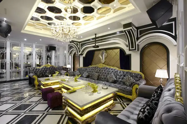 3 boyutlu lüks bir otel tasarımı.