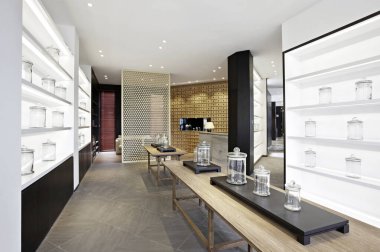 Bir dükkanın 3 boyutlu canlandırması