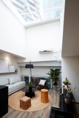 Oturma odasının iç tasarımı